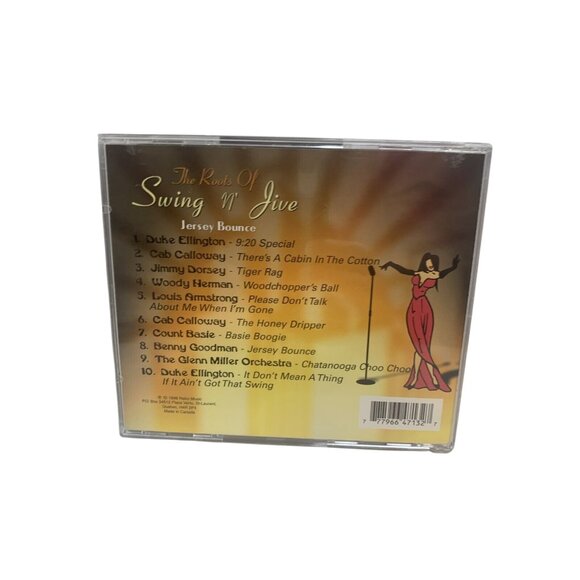 The Roots Of Swing N Jive Jersey Bounce CD Album 1998 - Picture 4 of 4